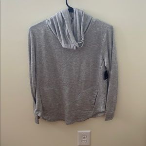 Grey long sleeve shirt